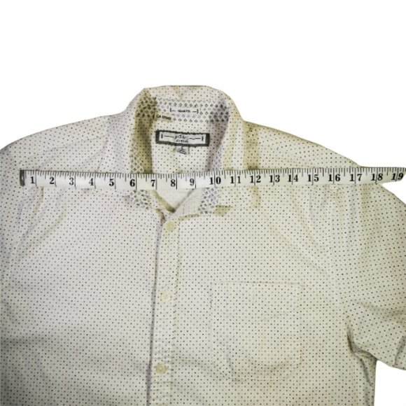 PD&C, mens polo shirt, size - Large, white& black - Picture 6 of 6